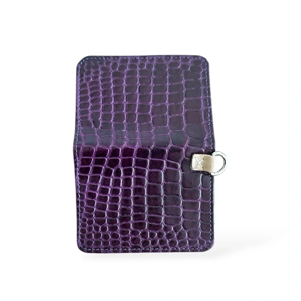 FREE PEOPLE Purple Leather Wallet